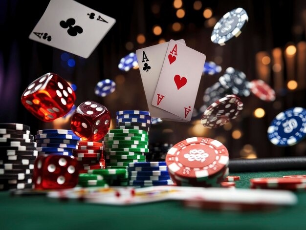 Dasbor permainan arlott dengan slot dan olahraga